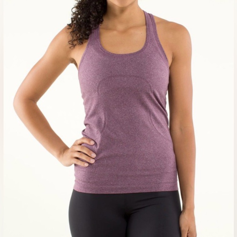 Lululemon Run: Swiftly Tech Racerback Sz 4
Heathered Plum